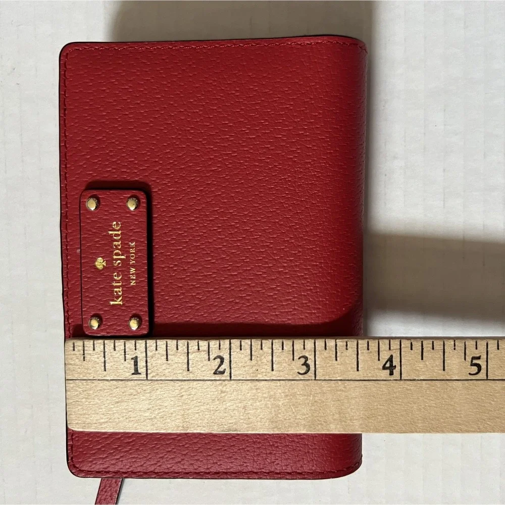 KATE SPADE NEW YORK Maise Matthews Street Satchel - Red Handbag Purse &‎ Wallet
